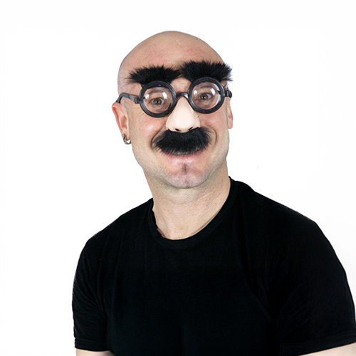 Occhiali e nasi da clown